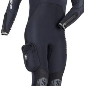 Scubapro Novascotia 7.5 Mm Half Droogpak Zwart 2XL Man