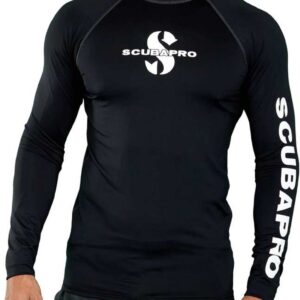 Scubapro Rash Guard heren lang Zwart