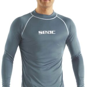 Seacsub T-sun Rash Guard Met Lange Mouwen Grijs L Man
