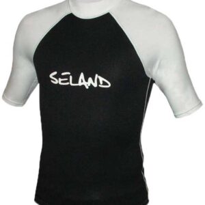 Seland Bali Neopreen T-shirt Met Korte Mouwen Zwart XS Man