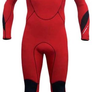 Seland Noja Lange Mouwen Neopreen Wetsuit Met Borst Rits Rood M Man