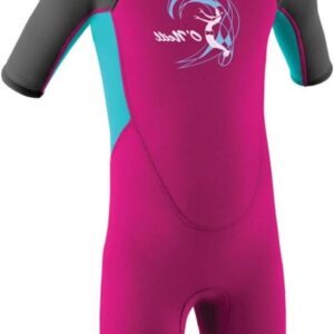 Shorty Wetsuit - Duitspak Kinderen - Watersport Bescherming - Neopreen Materiaal - 2mm Dikte - Roze
