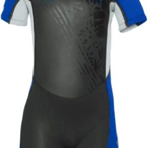 Shorty Wetsuit - Kinder wetsuit - Watersporten Beschermen - Flexibel Neopreen - 2mm Dikte - Blauw