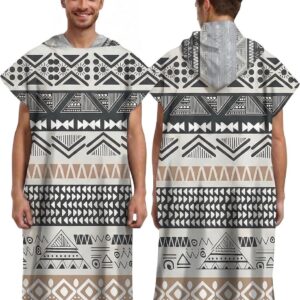 SnelShoppen - Quick Dry Surf Poncho voor Volwassenen - Microfiber Badjas met Kap - Ideaal voor Zwemmen, Surfen, Duiken, en Thuisgebruik - Unisex, Comf