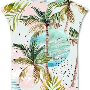 Snelle Droog Poncho Handdoek met Capuchon voor Strand en Sport