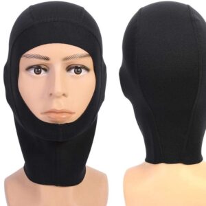 Solidchoice- Duikmuts 1 mm/3 mm Neopreen - Duikcap - Snorkelkap - Wetsuit - Watersport - Duurzaam en elastisch