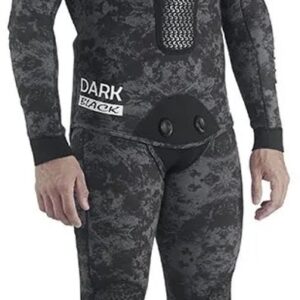 Spetton 5 Mm Speervissen Wetsuit Zwart M Man