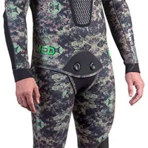 Spetton Med Speervissen Wetsuit 7 Mm Grijs 2XL Man