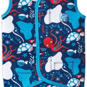 Splash About Baby Wrap Wetsuit,Under the Sea 18-30 maanden- Warm Neopreen Babyzwempak voor Baby's en Peuters