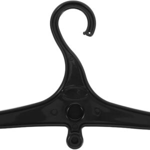 Stevige Kleerhanger - Waterkleding Hanger - Droog & Opbergen - Antislip Ontwerp - 40x21.5cm - Zwart
