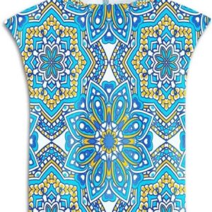 Strand Poncho - Wisselponcho Handdoek - Omkleden Strand - Snelle Droging Microvezel - 75x110 cm - Bohemen I