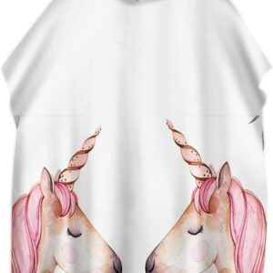 Strandponcho Handdoek - Omkleedponcho Zwemponcho - Omkleden op locatie - Sneldrogend Microvezel - 75 x 145 cm - Kleur 5