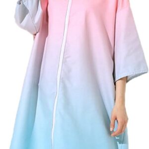 Surf Poncho - Wisselponcho Handdoek - Strand Kleding Wisselen - Snelle Droging - 110 x 80 cm - Blauw
