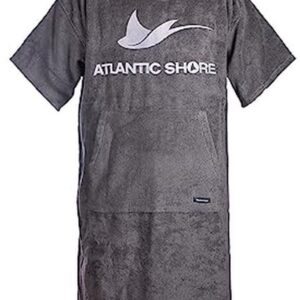 Surf Poncho van Hoogwaardig Katoen - Grijs