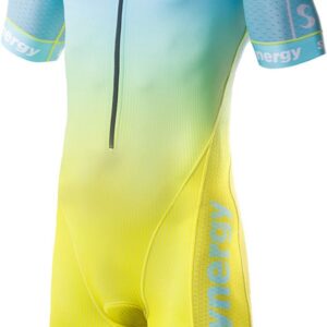 Synergy Elite Korte Mouw Triatlonpak Geel M Man