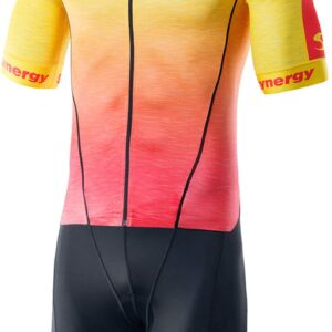 Synergy Pro Korte Mouw Triatlonpak Geel L Man