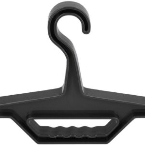 Tactical Hanger voor Politie- en Duikuitrusting, Wetsuit Hanger met Draaghandvat, Ideaal voor Kledingdisplay en Duiken, Zwart 1 Pack