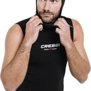 Thermische Binnenlaag Hood Vest Man 2.5-5mm voor Duiken en Watersport