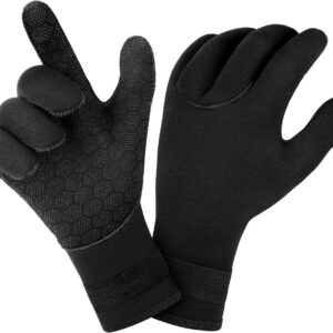 Thermische neopreen handschoenen en antislip zwembadsokken voor duiken en kajakken, uniseks met verstelbare tailleband