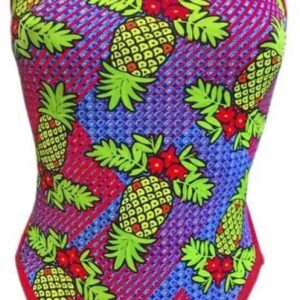 Turbo Pineapple Revolution Zwemkleding Veelkleurig 4XL Vrouw