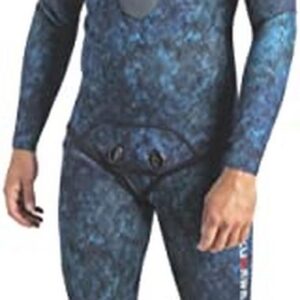 Tweedehands Speervissen en Freediving Wetsuit met Borstkussen en Kniebescherming - 2 mm Tokugawa Design