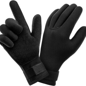 Warme Neopreen Duikhandschoenen met Vijf Vingers voor Volwassenen, Ideaal voor Duiken en Zwemmen in Open Water