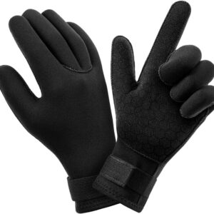 Warme Neopreen Duikhandschoenen voor Volwassenen, Vijfvinger Duikhandschoenen voor Zwemmen en Duiken in Open Water