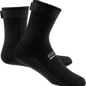 Warme Neopreen Zwem sokken ZWART 3MM Neopreen Zwemsokken - Unisex | Swim Chicky & Swim Hunky