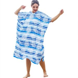 Waterabsorberende Surf Poncho met Capuchon - Drogen en Omkleden na Zwemmen of Watersport