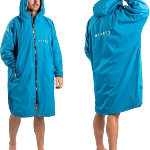 Waterdichte Aankleedjas voor Volwassenen | Warm & Winddicht Strand & Zwem Poncho | Unisex