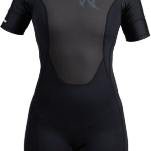 Watrflag Shorty Adelaide FN - Dames - 3mm Neopreen - Zwart/grijs XS