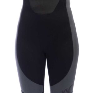 Watrflag wetsuit Sydney Dames - korte mouwen van Lycra - 3 mm neopreen - zwart/grijs/rose L