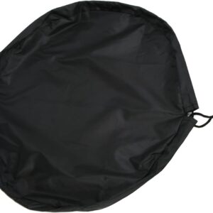 Wetsuit Aankleedkussen - Draagbare Surftas - Omkleden Buiten - Waterdicht Oxford Doek - 50cm Diameter - Zwart