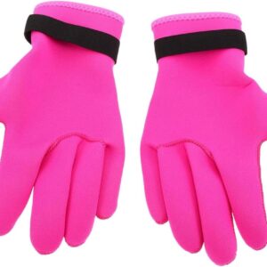 Wetsuit Handschoenen - Duikhandschoenen Snorkelen - Warm Blijven - Neopreen Materiaal - 25x17x1cm - Roze