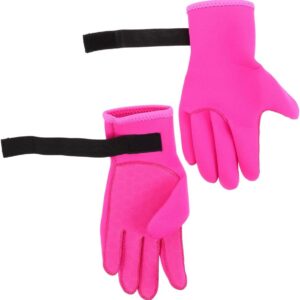 Wetsuit Handschoenen - Duikhandschoenen Snorkelhandschoenen - Wateractiviteiten - Waterdicht Naadloos Ontwerp - 3mm Dikte - Roze