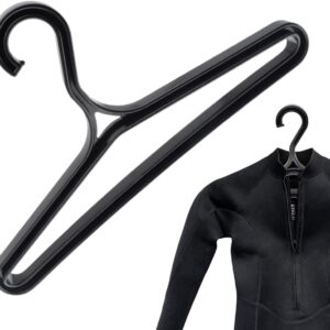 Wetsuit Hanger - Droogrek Kleding - Efficiënt Drogen - Niet Vervormbaar Materiaal - 42 x 23 cm - Zwart