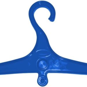 Wetsuit Hanger - Duikuitrusting Hanger - Duikspullen Ophangen - Sterk ABS Materiaal - 41 x 22 cm - Blauw