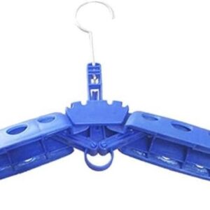 Wetsuit Hanger - Opvouwbare hanger - Watersport Gear - Sneldrogend ontwerp - 37cm - Blauw