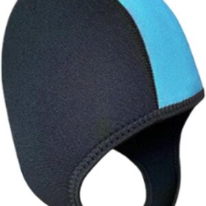 Wetsuit Hoofdkap - Surfkap Kinband - Watersport Bescherming - UV Waterwerend - 30 x 25.5 cm - Blauw