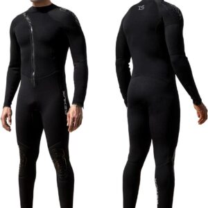 Wetsuit Lange Mouw - Duikpak Neopreen - Bescherming Water - Voorrits Sluiting - 3 mm - Zwart