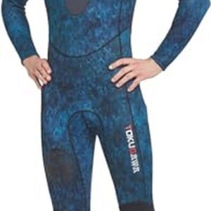 Wetsuit Monopiece 3mm - Camouflage Neopreen voor Onderwatervissen