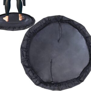 Wetsuit wisselmat - Droge tas - Watersport uitrusting - Waterdicht en zanddicht - 90 cm - Zwart