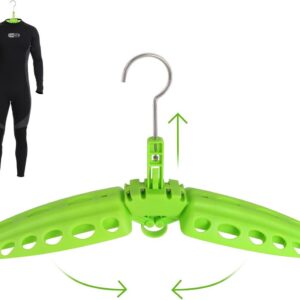 Wetsuithanger Vouwbaar Geventileerd Droog Snel Droogzak voor Wetsuit, Droogpak, Zwemvest of BCD