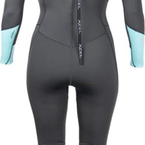 Xcel Dames Axis 4/3mm Rug Ritssluiting Wetsuit - Graphi