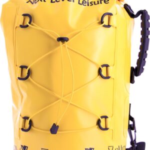 YellowV 15 liter drybag geel (groot genoeg voor natte wetsuit!) - Ook leuk als Cadeau - waterdicht je spullen meenemen op je sup of boot