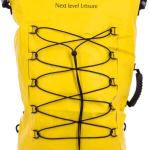 YellowV 70 liter drybag geel (ideaal voor kamperen met een sup en groot genoeg voor 4 natte wetsuits!) - Ook leuk als Cadeau - waterdicht je spullen meenemen op je sup of boot