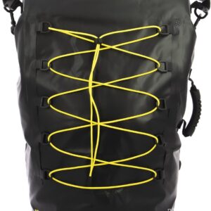 YellowV 70 liter drybag zwart (ideaal voor kamperen met een sup en groot genoeg voor 4 natte wetsuits!) - Ook leuk als Cadeau - waterdicht je spullen meenemen op je sup of boot