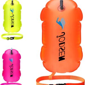 Zichtbare Zwemboei voor Open Water, Opblaasbare Zwemfloat voor Snorkelen en Triatlon Training, Ideaal voor Veiligheid en Zichtbaarheid tijdens Watersporten