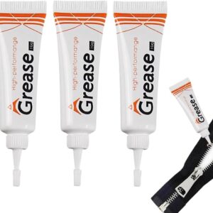 Zipper Wax voor Onderhoud van Ritsen, 3 Stuks, Ideaal voor Boot, Tarpaulin en Wetsuit Gebruik