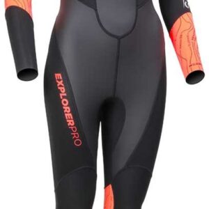 Zoggs Explorer Pro Neopreen Wetsuit Met Lange Mouwen Voor Dames Grijs M Vrouw